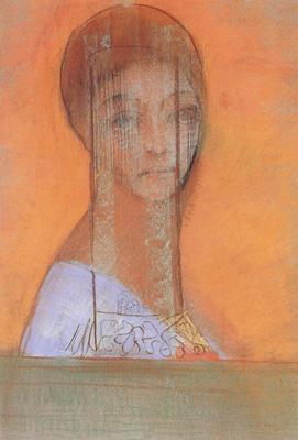 Odilon Redon Veiled Woman (mk19) oil painting image